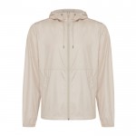 Chaqueta de poliéster reciclado casual fit 70 g/m2 Iqoniq color beige