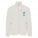 Chaqueta de poliéster reciclado casual fit 320 g/m2 Iqoniq color natural vista de impresión