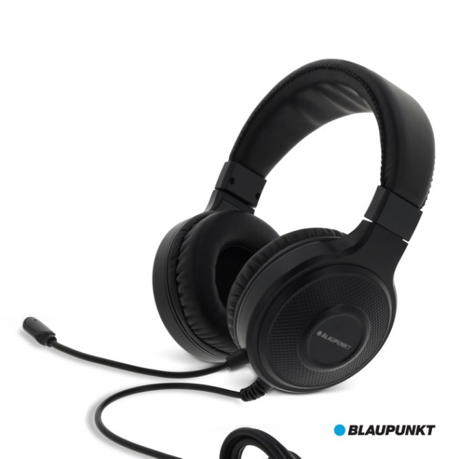 Auriculares gamer con micrófono y luces LED marca Blaupunkt