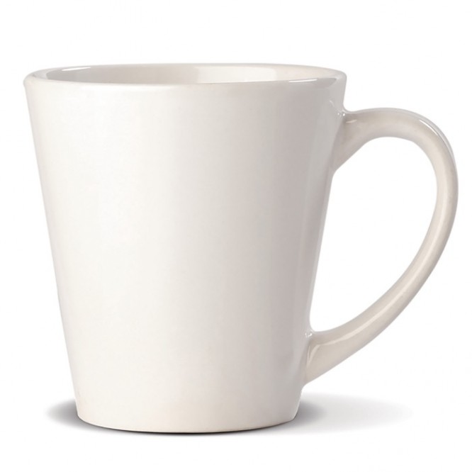 Taza blanca de cerámica especial para sublimación 350ml