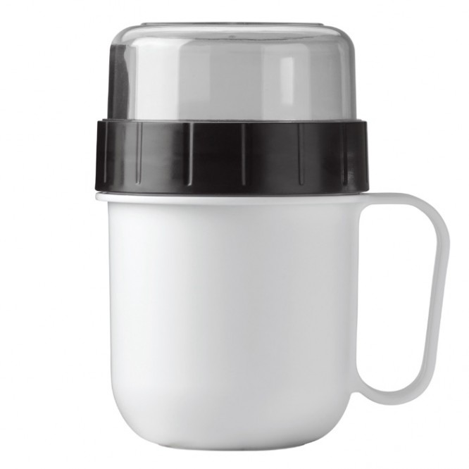 Taza porta comidas especial para yogurt o sopa de 520 y 230ml