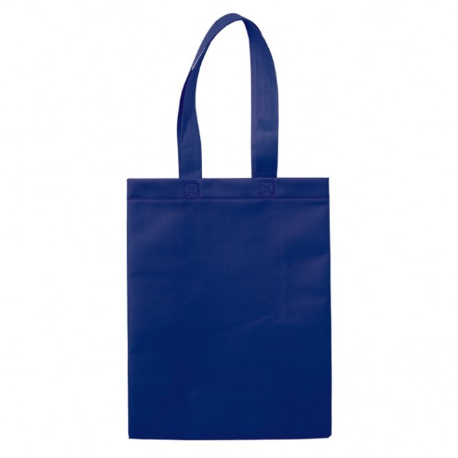 Bolsa pequeña de non-woven laminado mate con asas a juego 105 g/m2