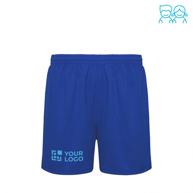 Pantalón corto deportivo de poliéster 100% para niños 140 g/m2 Roly vista principal