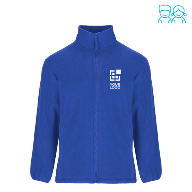 Chaqueta polar de poliéster para niños 300 g/m2 Roly vista principal