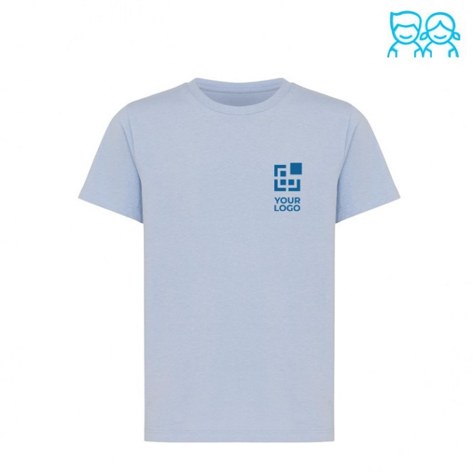 Camiseta de niños de algodón reciclado casual fit 160 g/m2 Iqoniq