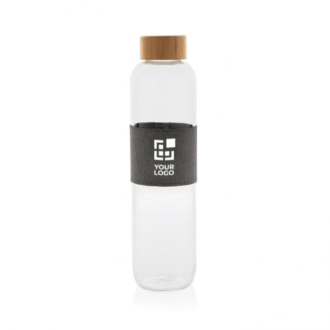 Botella de cristal personalizada, 420ml -  - Regalos  originales y personalizados