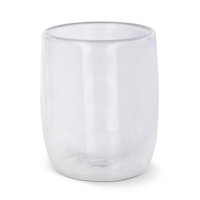Vaso de cristal para el café de doble pared con capacidad de 230ml