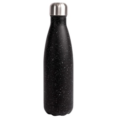 Botella de acero de doble pared con diseño de efecto splash 500ml
