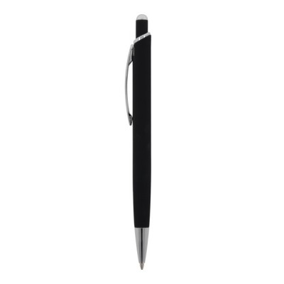Bolígrafo de aluminio con acabado soft-touch de colores