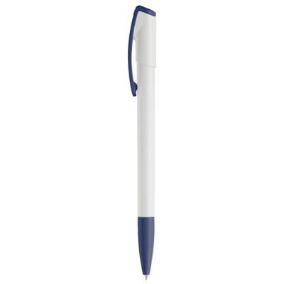Bolígrafo de plástico con punta y clip a color hecho en EU