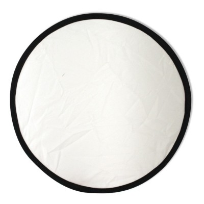 Frisbee de nylon plegable disponible en varios colores con su funda