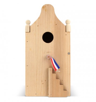 Casa de madera hecha de madera FSC especial para pájaros