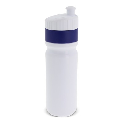 Bidón deportivo libre de BPA con borde a color hecho en EU 750ml
