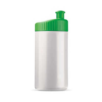 Bidón deportivo de plástico libre de BPA y 100% antigoteo 500ml