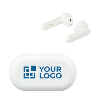 Auriculares inalambricos Bluetooth 5.0 Wireless Base Carga blanco mas barato